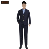 Осенняя униформа подходит для мужчин и женщин, классический костюм, комбинезон, куртка, полный комплект