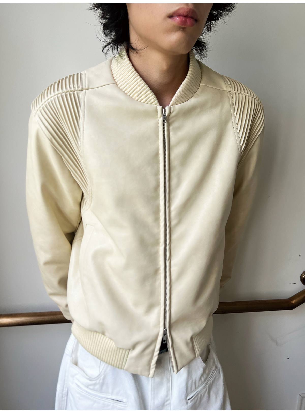 JCAESAR Moto Padded Jacket