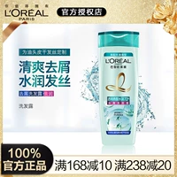 L'Oreal, прозрачный увлажняющий шампунь с гиалуроновой кислотой, пряди волос, удаление перхоти