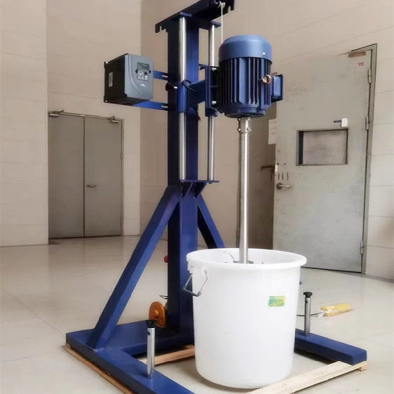 分散机搅拌器2KW砂磨机涂料液体油漆数显可调速3KW搅拌机乳化齐威