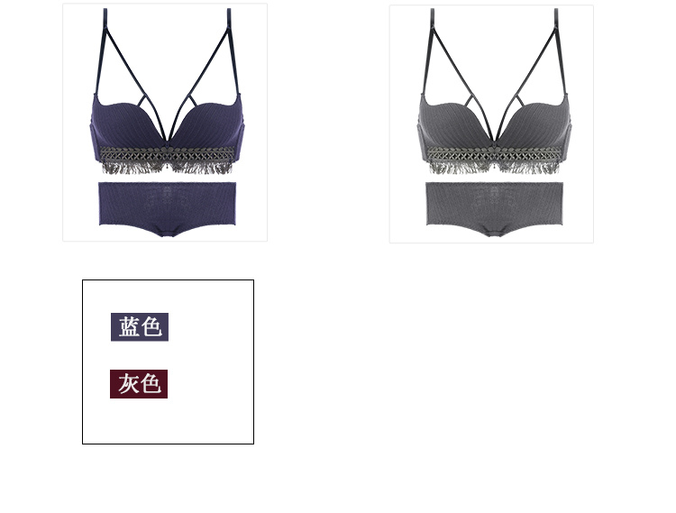 Bộ đồ lót nữ của nhà thiết kế tập hợp để nhận được một cặp vú trên ngực mỏng mảnh ngực nhỏ gợi cảm do lot nu