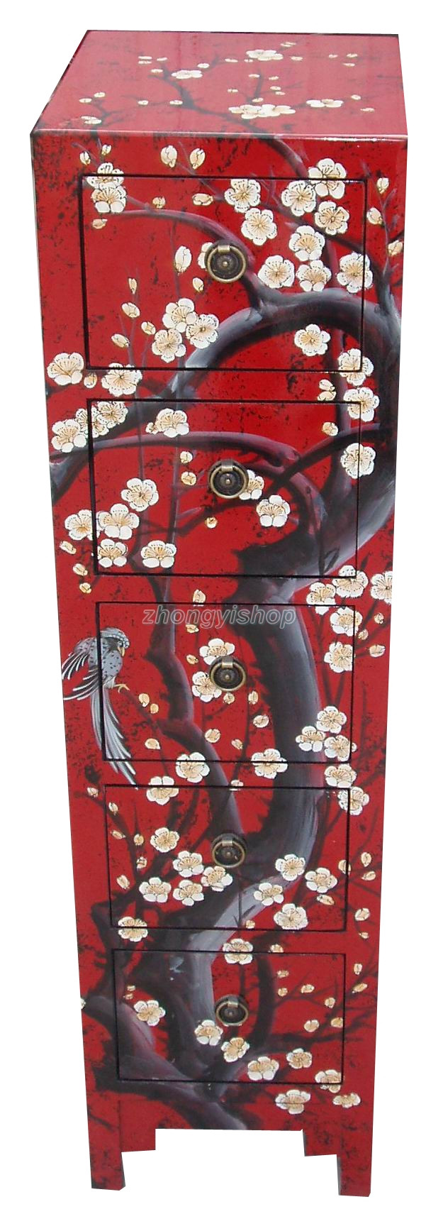 Chinese antique furniture display cabinet classical furniture decoration cabinet 5 bucket NL 32