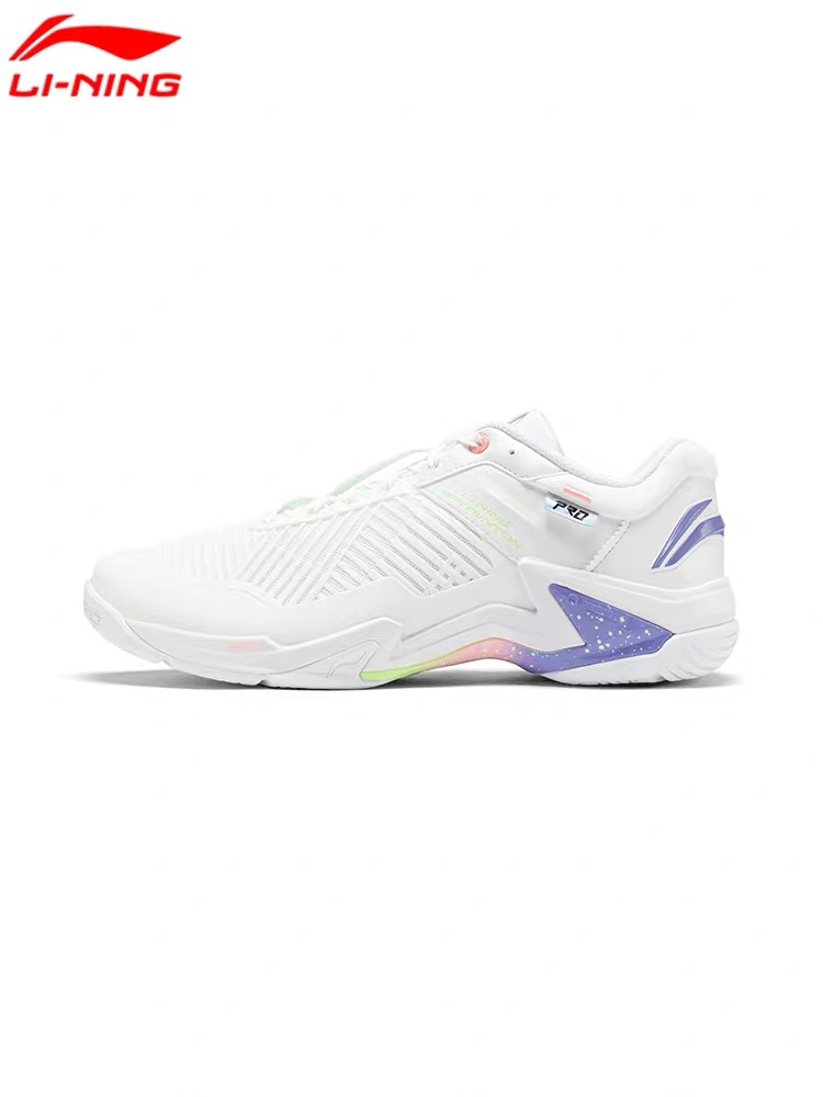 Li Ning Badminton Shoes Thunderbolt PRO AYAT009 Men And Women Competition Sneakers TECH SHOCK ABSORBING Wear Shoes-Taobao