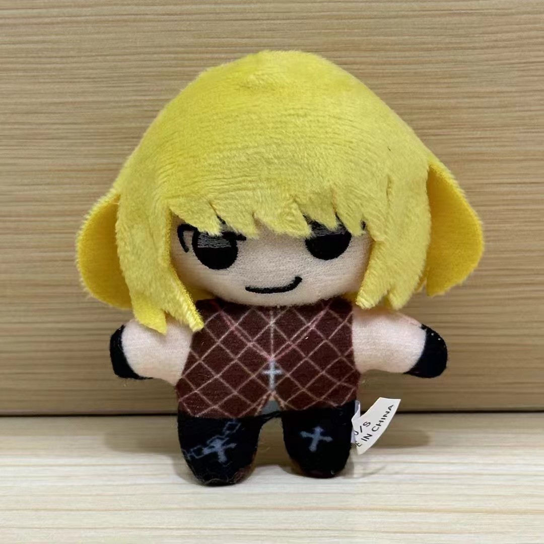 Anjinguang Light Yagami - Figura L di peluche di anime, figure di azione girevoli, cuscino di cartoni animati, figura di anime per decorazione della casa e divano
