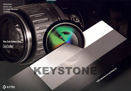 X-Rite ColorChecker digital professional standard three-color gray card color card black and white gray balance A4