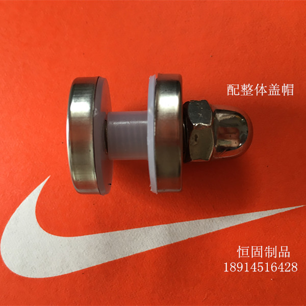 Professional manufacture of stainless steel handrail accessories, glass clips, advertising nails and screws, multiple combinations optional
