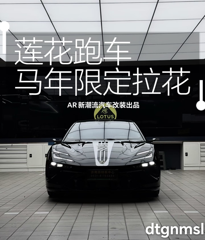 New Lotus Eletre Emeya Year of the Horse Limited Edition Car Decal Modification Hood and Body Sticker Stripes New Lotus Eletre Emeya Year of the Horse Limited Edition Car Decal Modification Hood and Body Sticker Stripes