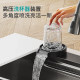 Jnacmoo Kitchen Sink Honeycomb Large Single Bowl Handmade Dishwashing Sink with Upper, Middle, and Lower Basins, Thickened Sus304 Stainless Steel
