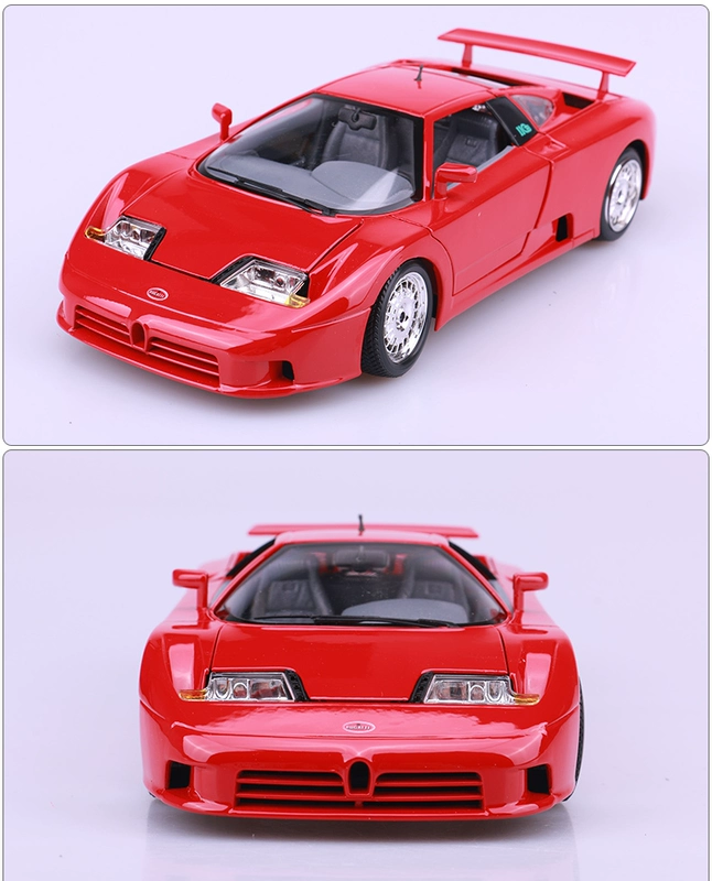 Bimei Gao 1:18 Bugatti EB110 / 1994 Racing Mô phỏng tĩnh Mô hình xe hợp kim Mô hình xe thể thao