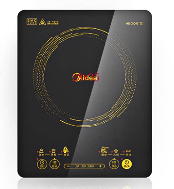 Midea Induction Cooker WH2202S Induction Cooker Accessories Black Crystal Board Touch Screen Induction Cooker Microcrystalline Board