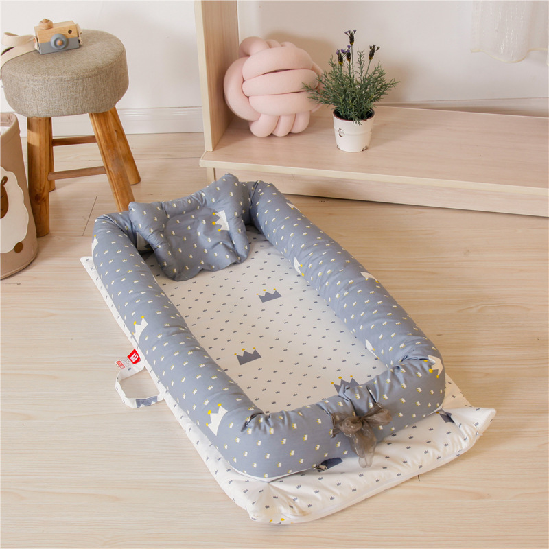 Bed in bed Newborn crib sleeping nest children sleeping anti-shock moving bed carrying baby summer pacification
