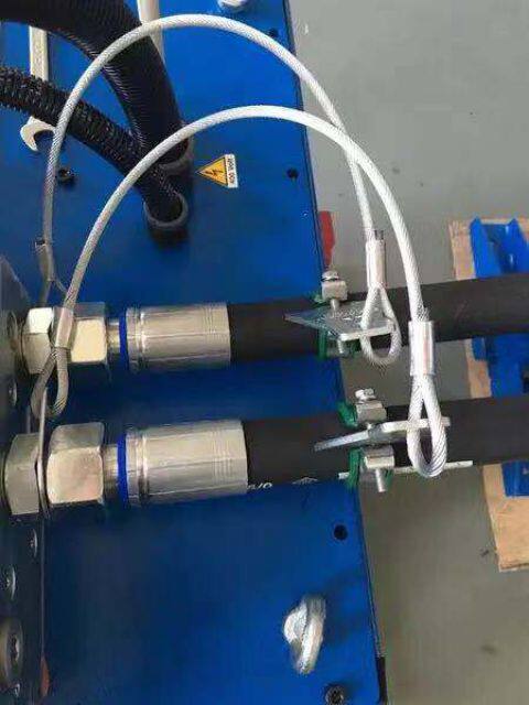 Shandong Liaocheng Heze Binzhou Hydraulic Mechanical hose tubing explosion-proof cable chain tubing insurance wire rope