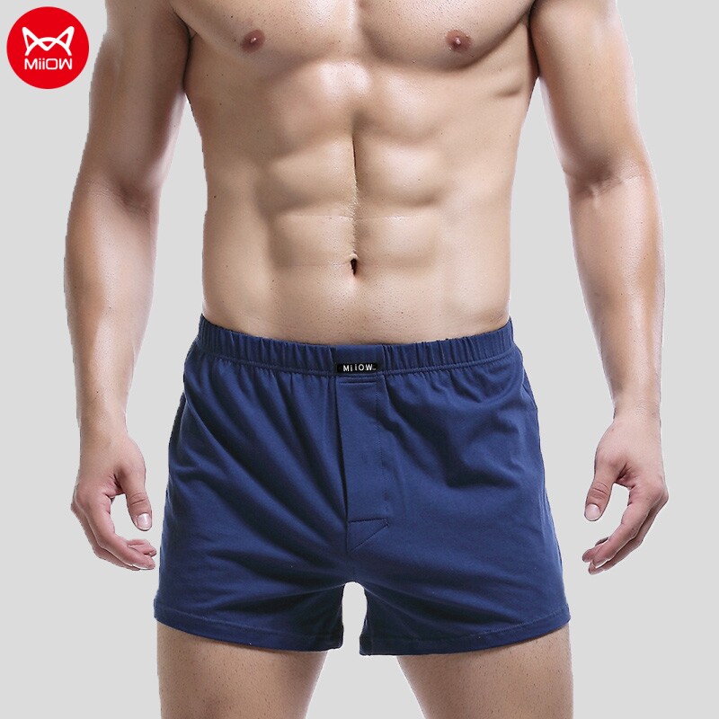 Catren Summer Cotton Loose Home Pants Men's Underwear Boxers Home Pajama Pants Shorts Boxer Pants Arrow Pants
