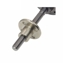 Geared motor screw flange nut M6 Coupling metal guide connection support tooth distance 1 0