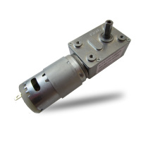JGY395 DC geared motor 12V Turbo Worm micro low speed motor self-locking function large torque customized