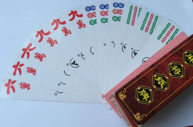 Ba A Solitaire Mahjong Tên dài Giấy Mahjong Tứ Xuyên Mahjong Solitaire Trận chiến đẫm máu Sản phẩm mới 108 miếng - Các lớp học Mạt chược / Cờ vua / giáo dục