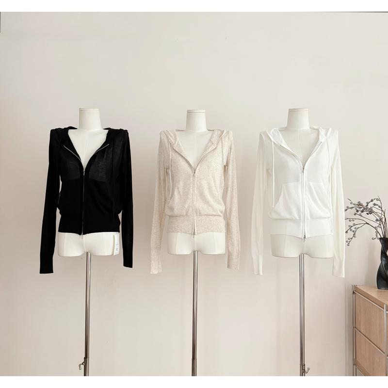 I'M so Passionate about It, I Highly Recommend It!! Soft and Lightweight, Essential for Commuting and Sun Protection, Lyocell Linen Zip-Up Cardigan.