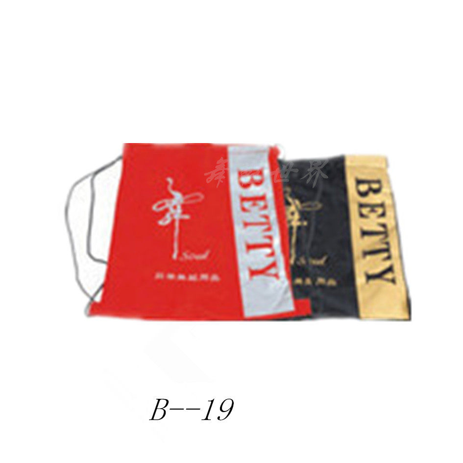 Betty Dance Shoes Betty Shoes Bag B-19 Black Red