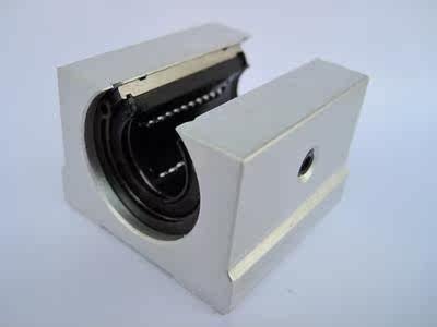 Linear bearing Box type opening slider SBR16 20 25 30 35 40UU optical shaft light rod cylindrical guide rail