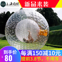 Inflatable yo-yo polo grass earth TPU snowy roller bowling water walking ball children touch the ball toy