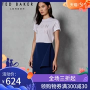 TED BAKER váy liền màu đơn giản và sành điệu - Váy