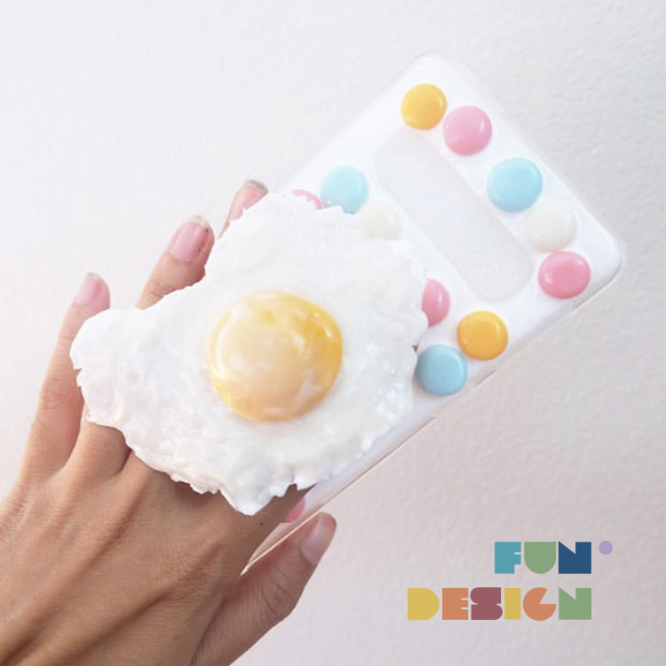 Thai designer handmade 12peo max cartoon cute three-dimensional color candy egg all-inclusive drop-proof mobile phone case