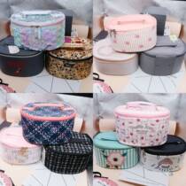 Welfare price two about 20cm medium fabric Hand bag cosmetic bag DIY accessories