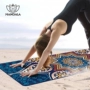 Mandala Yoga khăn khăn thấm mồ hôi chính hãng thể thao thảm tập thể dục chống trượt khăn yoga in khăn yoga áo yoga