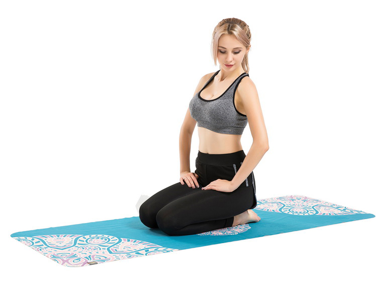 Mandala Yoga khăn khăn thấm mồ hôi chính hãng thể thao thảm tập thể dục chống trượt khăn yoga in khăn yoga dây tập yoga