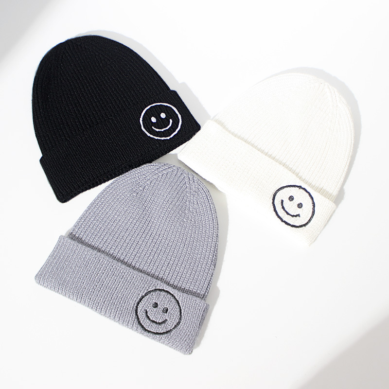 Baby Hat Autumn and Winter Boys Boy Boy Boy's Boy's thin hair cap baby 1 year old girl knitting hat Children's Street Dance Melon 2