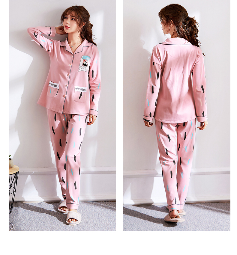 Pyjama mixte en Coton à manches longues - Ref 3006002 Image 17