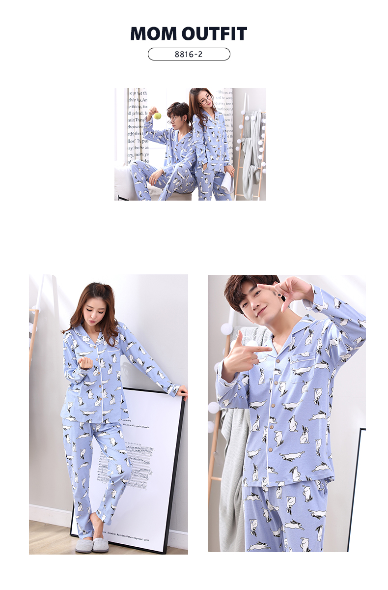 Pyjama mixte en Coton à manches longues - Ref 3006002 Image 20