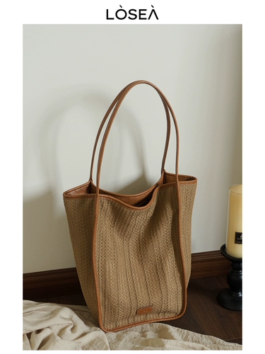 LOSEA Оригинальная вместительная и большая сумка через плечо, сумка на одно плечо