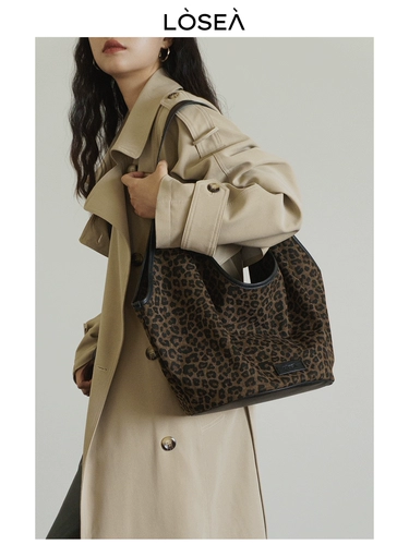 LOSEA Оригинальная вместительная и большая сумка через плечо, ретро сумка на одно плечо