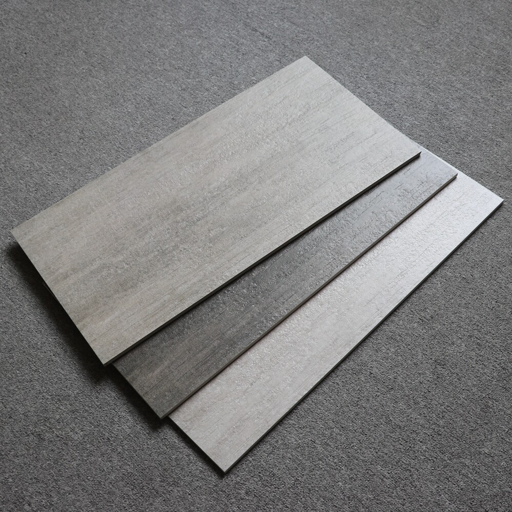 Grey Imitation Wood Grain Tiles 300x600 Kitchen Necropolis Wall Brick Non-slip Floor Tiles Made Old Tile Balcony Bathroom Wall Brick