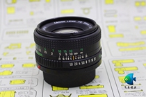 Canon 50 1 8 manual lens FD mouth film Machine portrait fixed focus large aperture AE-1P A1