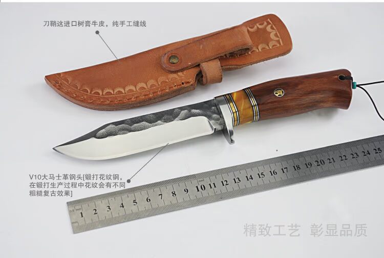 Mới VG10 tinh khiết rèn tay độ cứng cao gấp dao tự vệ đa chức năng dao ngoài trời quân đội Thụy Sĩ dao trái cây bộ dụng cụ đa năng mini