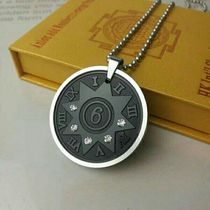 Five elements digital energy brand pendant volcanic stone feng shui anion health care pendant lucky 769 life amulet