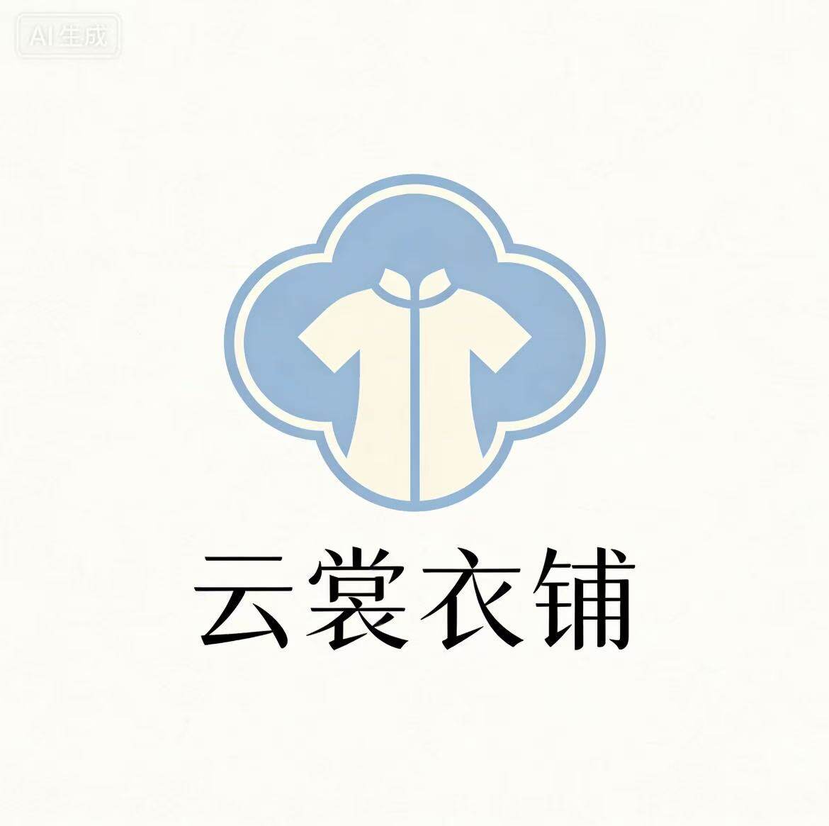 云裳衣铺的LOGO