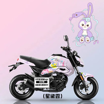 Suitable for spring breeze baboon ST125 modified full car decal full-length sticker paper film print flower animation cartoon customization