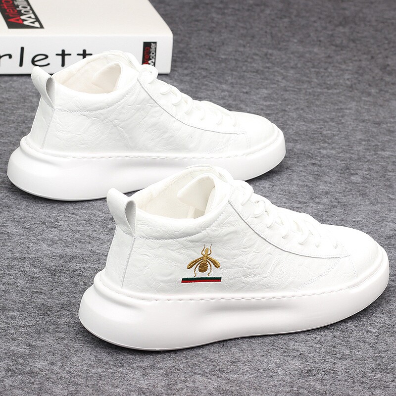 Hong Kong Supreme men's shoes increase thick sole red plate shoes and casual sneakers