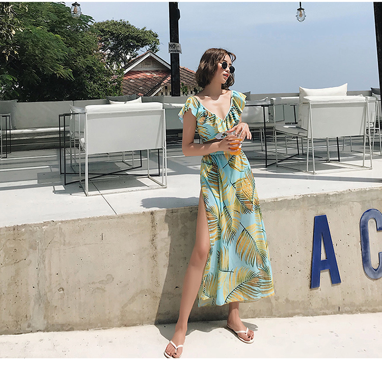 Bộ đồ bơi đôi 2019 bikini mới chia ba mảnh che mặt nhỏ tươi mát mùa xuân hè phù hợp với cặp đôi - Vài đồ bơi 	đồ đi biển đôi hà nội