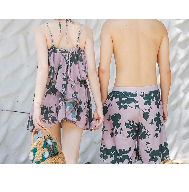 Cặp đôi đồ bơi nữ váy bikini ba mảnh áo ngực nhỏ tập hợp thép tấm che bụng người yêu mùa xuân áo tắm 	đồ đôi đi biển big size