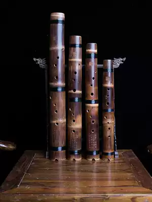 Chu Yin bamboo nine hole meteorite 10 hole meteorite ten professional performance adult collection of national musical instruments ancient style men and women EFG tune