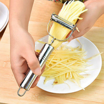 Kitchen Divine Appliance Peeler Multi-function Stainless Steel Gripper 3-in-1 Gripper Scraper Potato Gripper