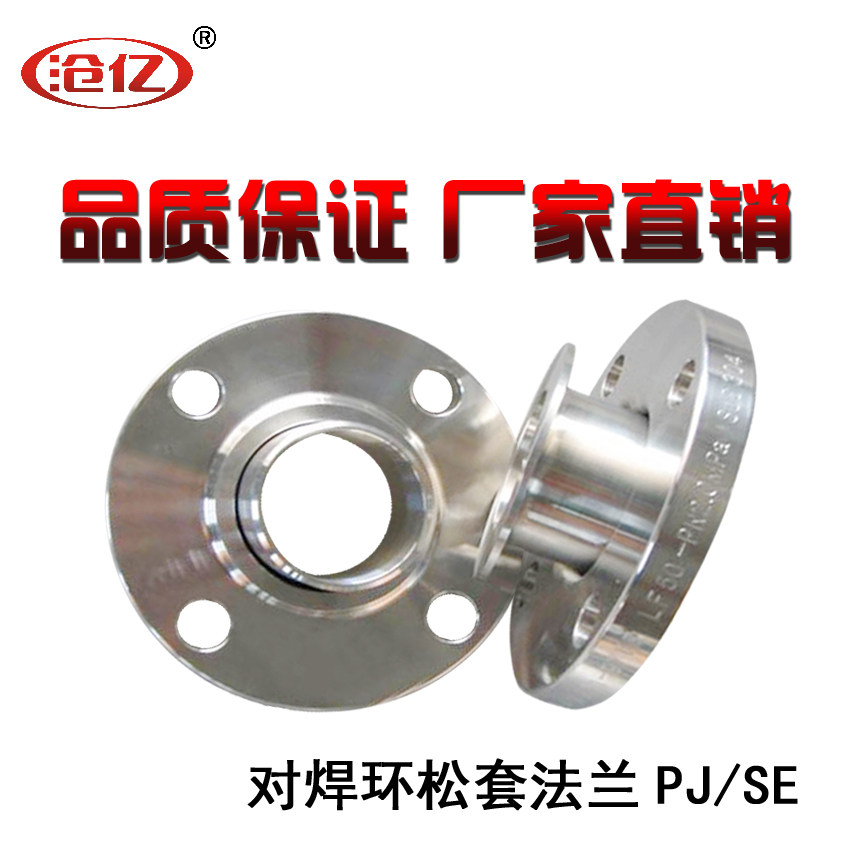 Cangyi chemical carbon steel stainless steel curled ring plate Looper LJ welding ring loose flange factory direct sales