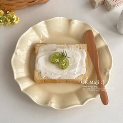 Japanese toast bread spread sauce knife peanut butter jam spatula wooden jam knife cheese spread knife bagel
