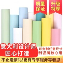 Cleaning shoe cabinet corridor high temperature resistant hot pot plastic wallpaper Blue self-adhesive convenient wall stickers quiet light gray