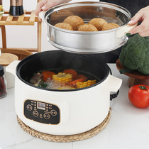 Abroad Japan 110V grill multi-function non-stick student dormitory electric boiling cooker rice cooker cooking Taiwan