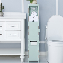 20cm wide bathroom shelf floor-to-ceiling toilet storage cabinet multi-layer slit locker toilet toilet side cabinet
